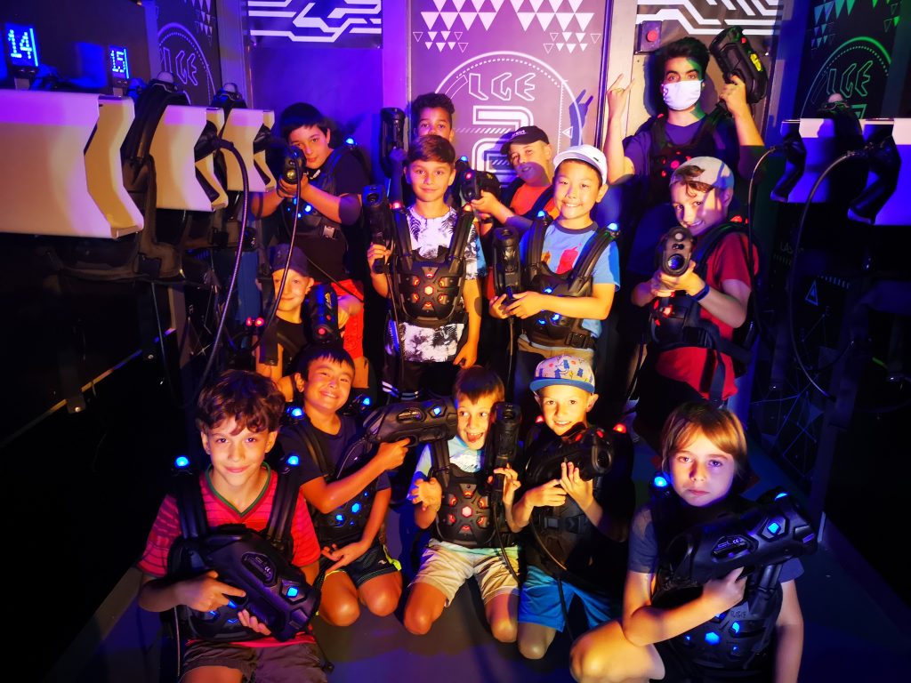 Concept Camp de jour laser game evolution